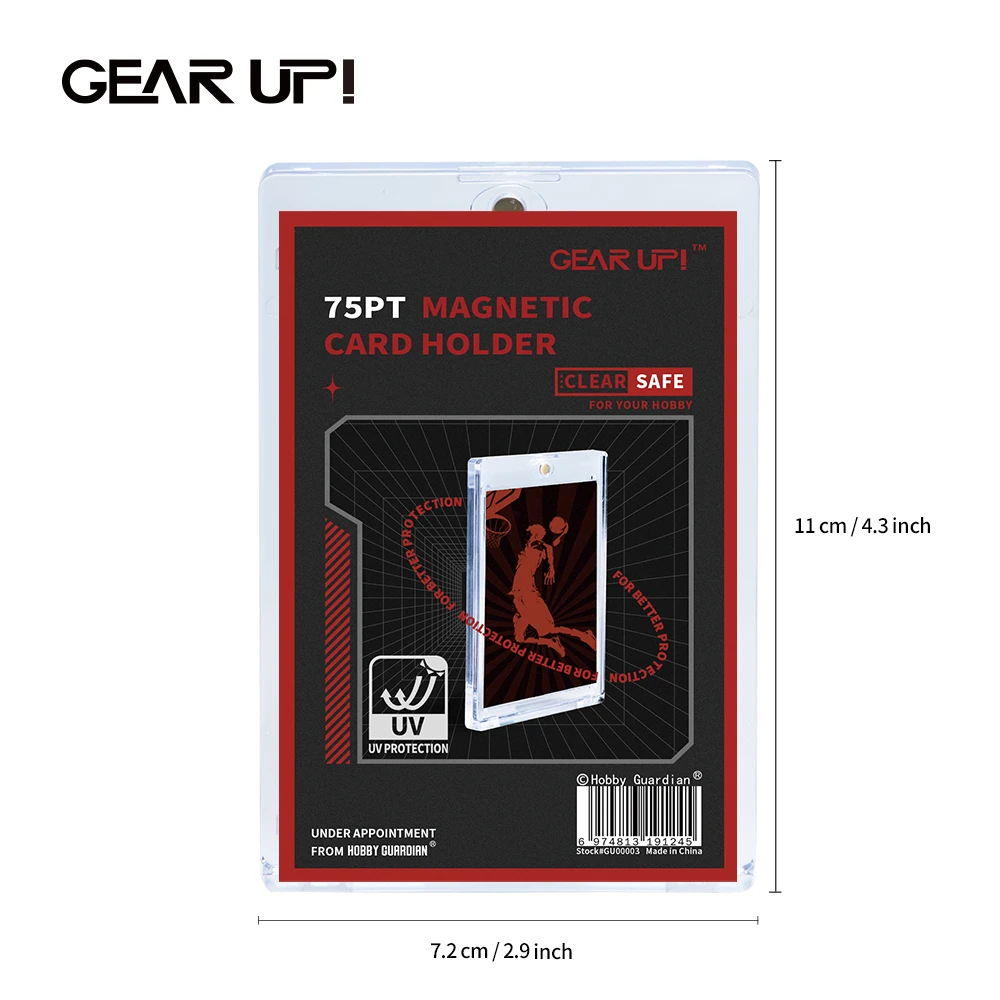 75PT磁铁卡砖One-Touch卡牌护具Gear Up HobbyGuardian旗下 卡具
