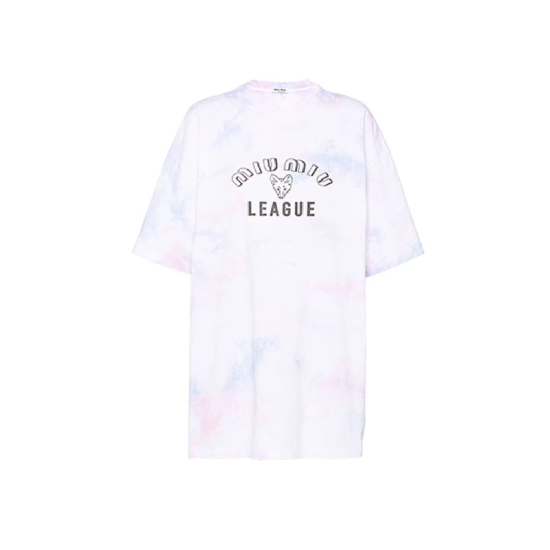 99新 MIU MIU/缪缪 爱夏奢品/miumiu/专柜价7400/T恤/00010