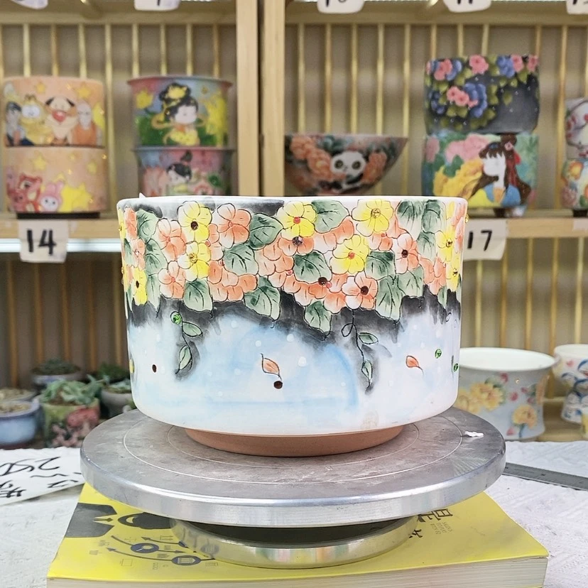 【闪购商品】陶瓷花盆549