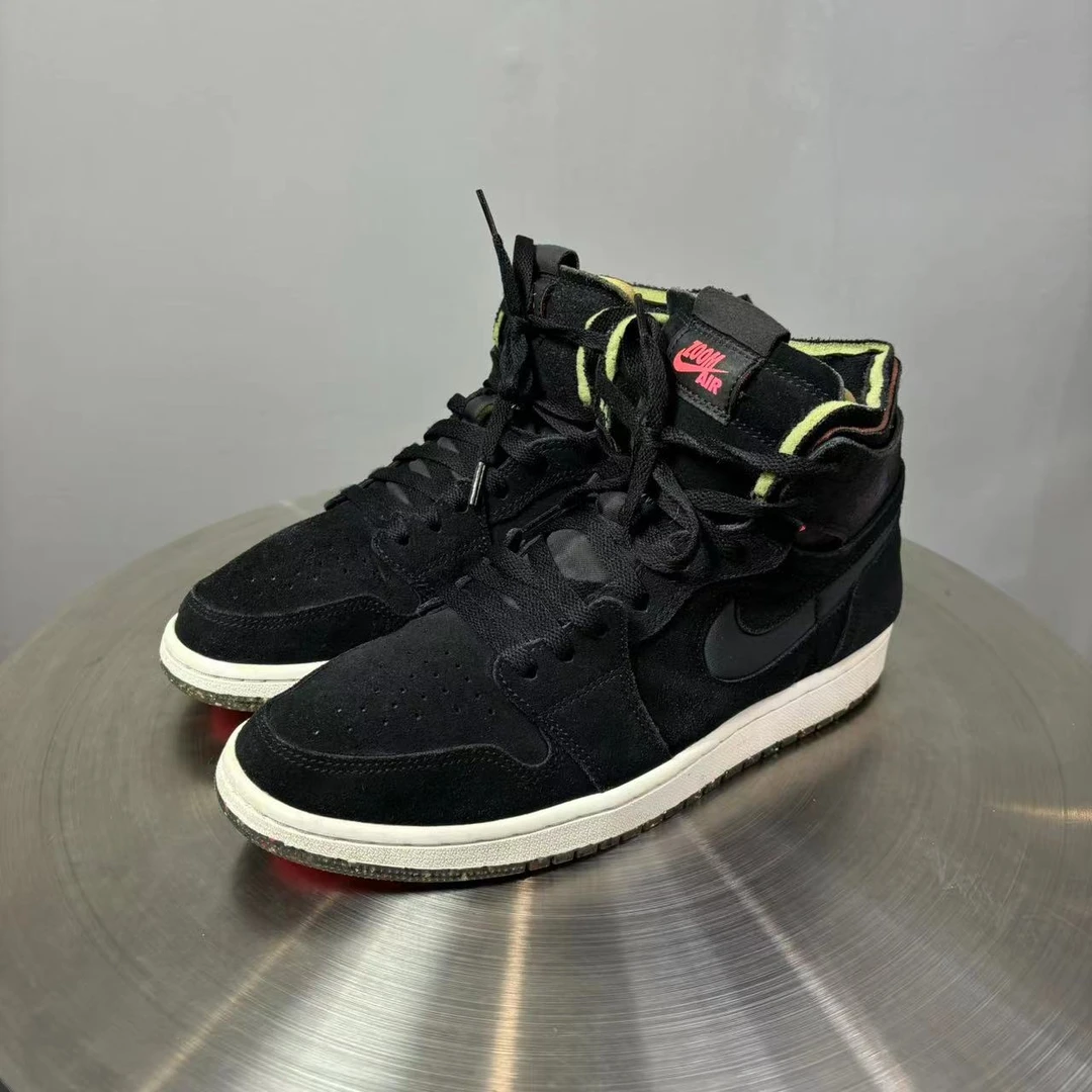 44码 AJ1黑紫球鞋 非原盒 8新 市场价1150