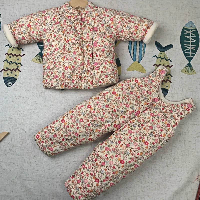 直播间过款为准婴幼儿手工棉花衣