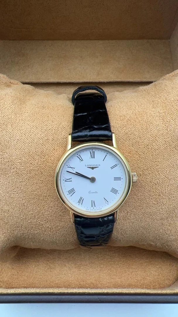 95新 Longines/浪琴 女士优雅系列手表OW1256