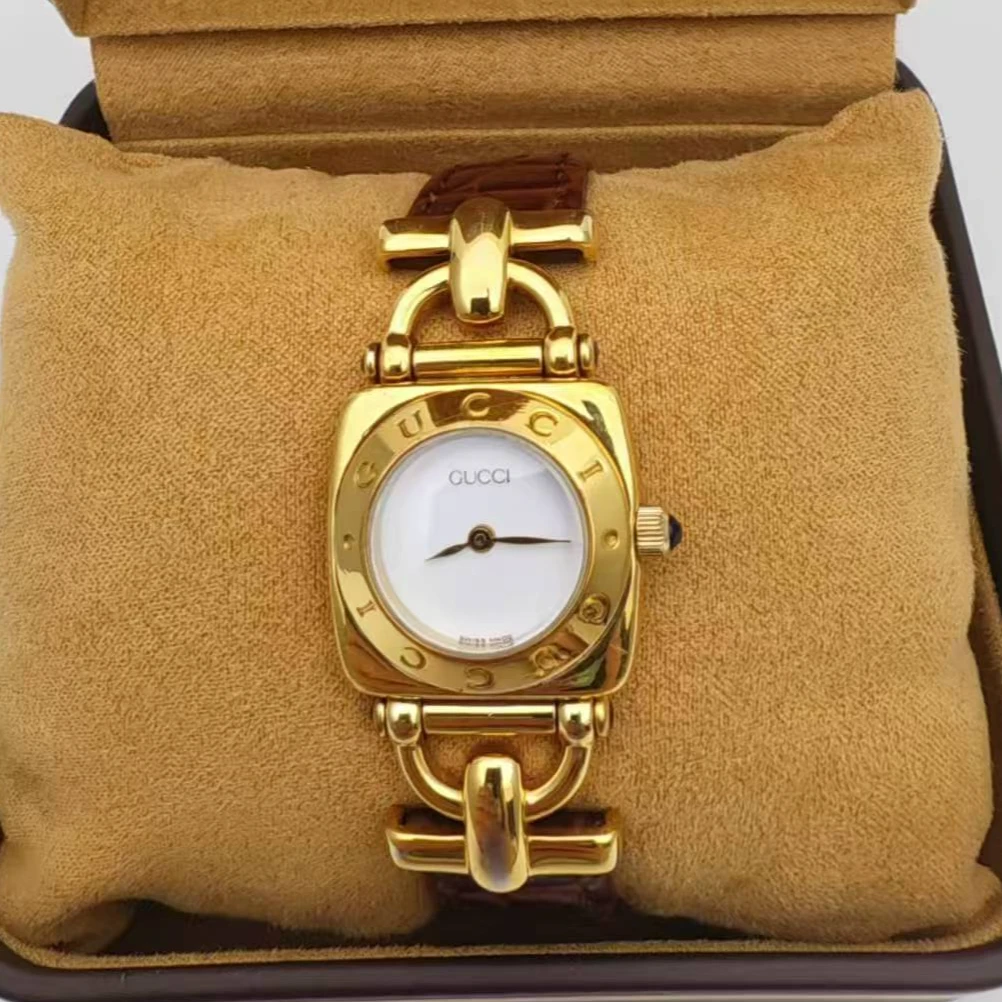 95新 GUCCI/古驰 21mm石英表IW539时装系列瑞士名表