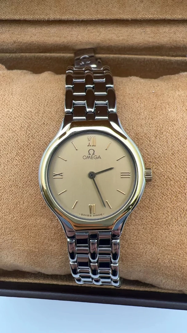 95新 Omega/欧米茄 23mm石英表OW1342蝶飞系列瑞士名表