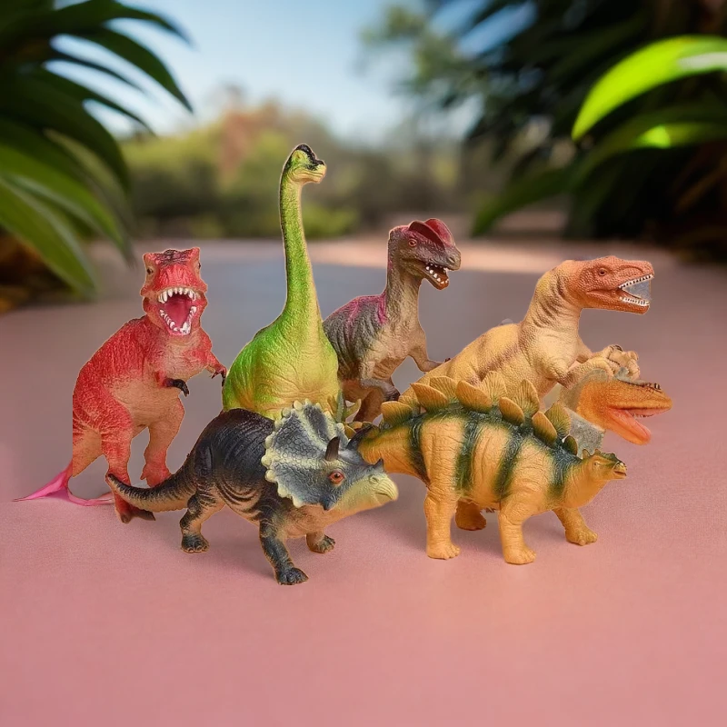软胶仿真恐龙玩具大恐龙霸王龙3-6岁小朋友高档模型儿童益智玩具