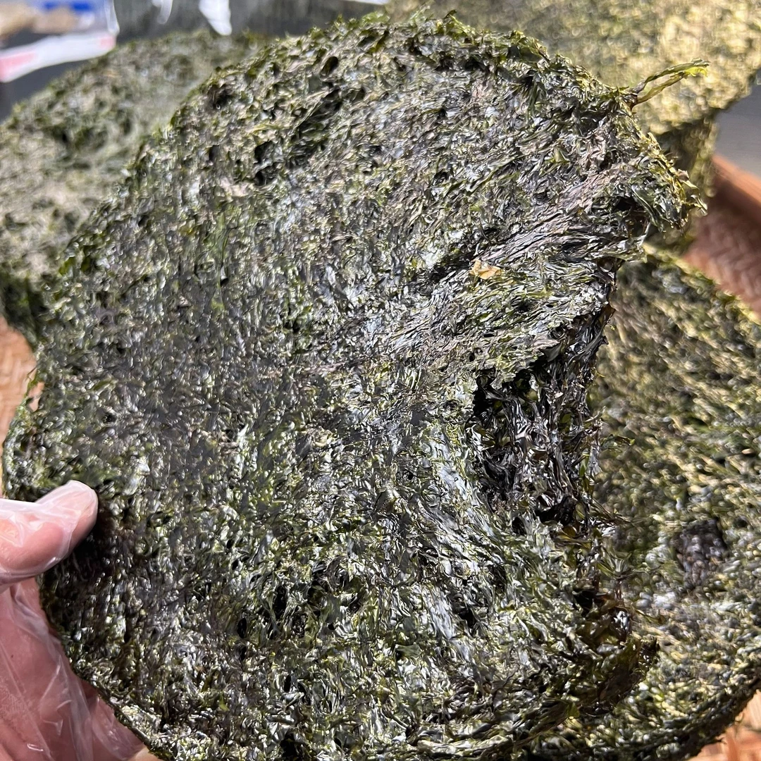 特级南澳头水紫菜绿紫菜无砂可即食 潮汕头水紫菜干货脆爽冲泡