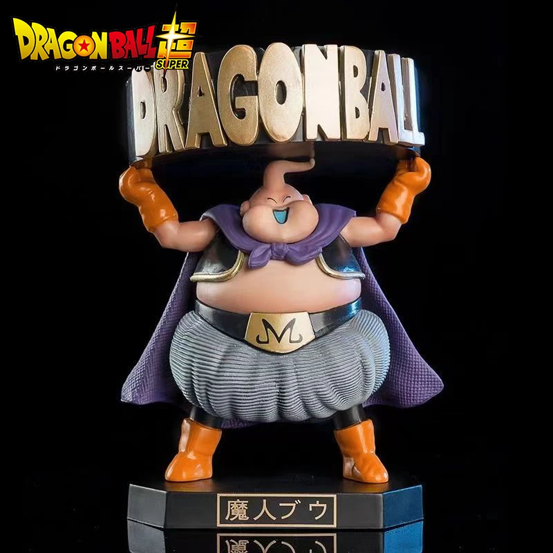 优质版七龙珠魔人可爱布欧胖布欧烟灰缸盒装手办车载摆件公仔