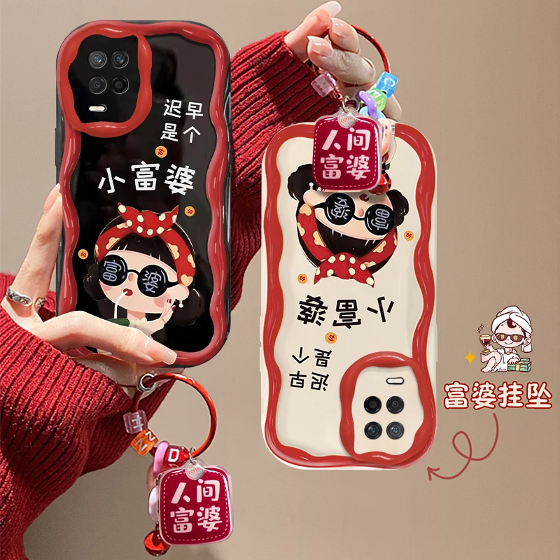 迟早是个小富婆oppok9x手机壳PGCM10软壳潮牌ins风防摔硅胶新款潮