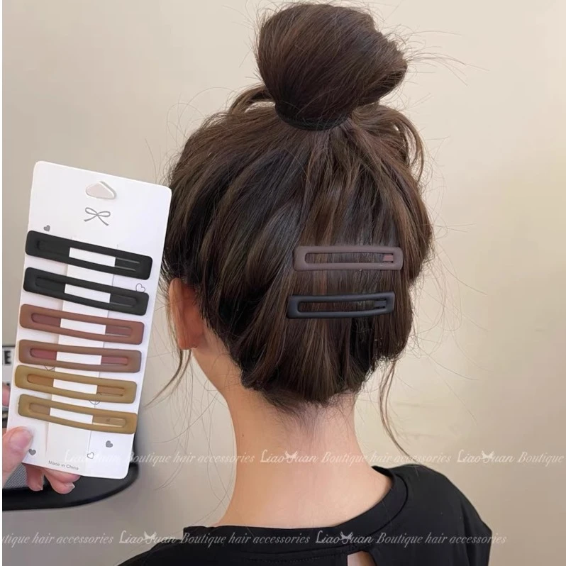 韩版夹鸭嘴夹 公主头爱心碎发夹侧边夹头饰刘海夹8746