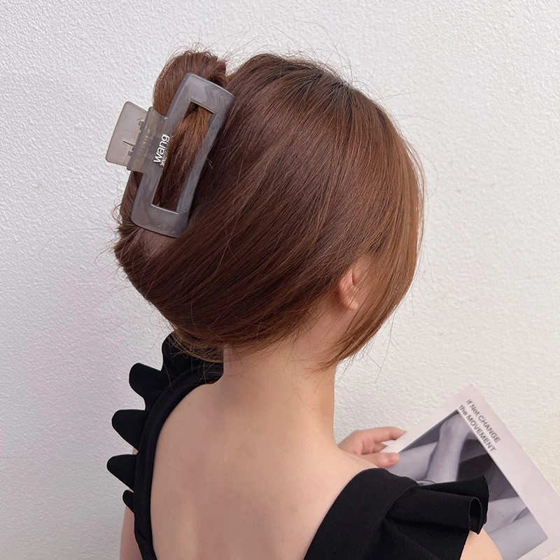 百搭发夹头饰简约鲨鱼夹气质时尚饰品抓夹8702