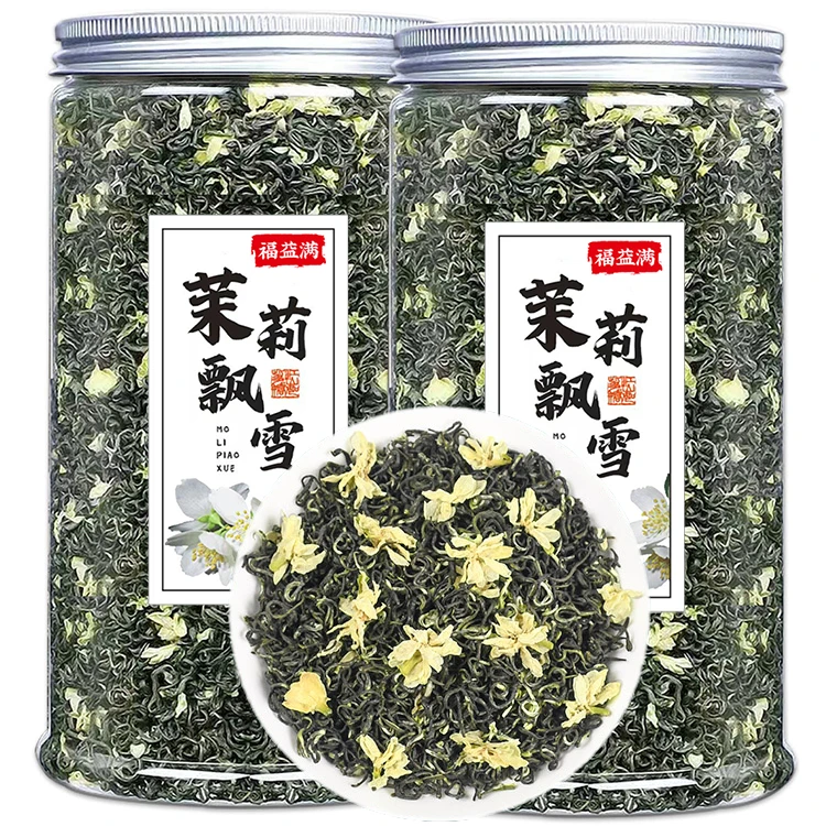 茉莉花茶特级浓香型茉莉飘雪玉螺耐泡型传统手工茶叶2025新茶春茶