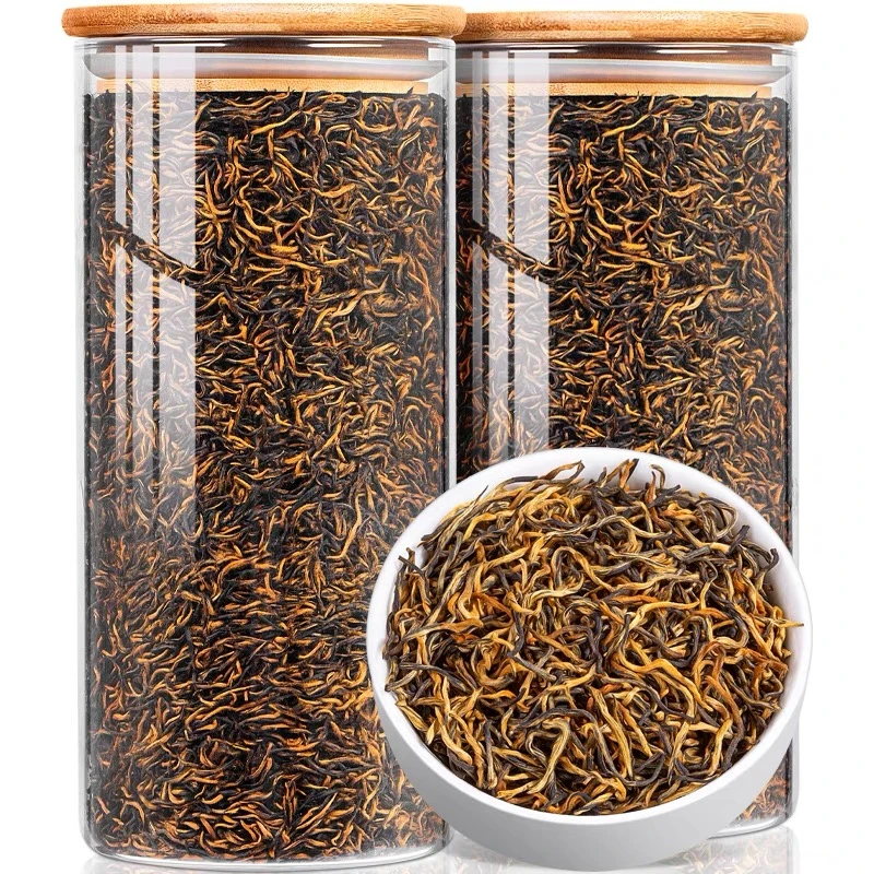 金骏眉茶叶红茶特级正宗浓香型武夷山红茶散装2025新茶【玻璃罐装】
