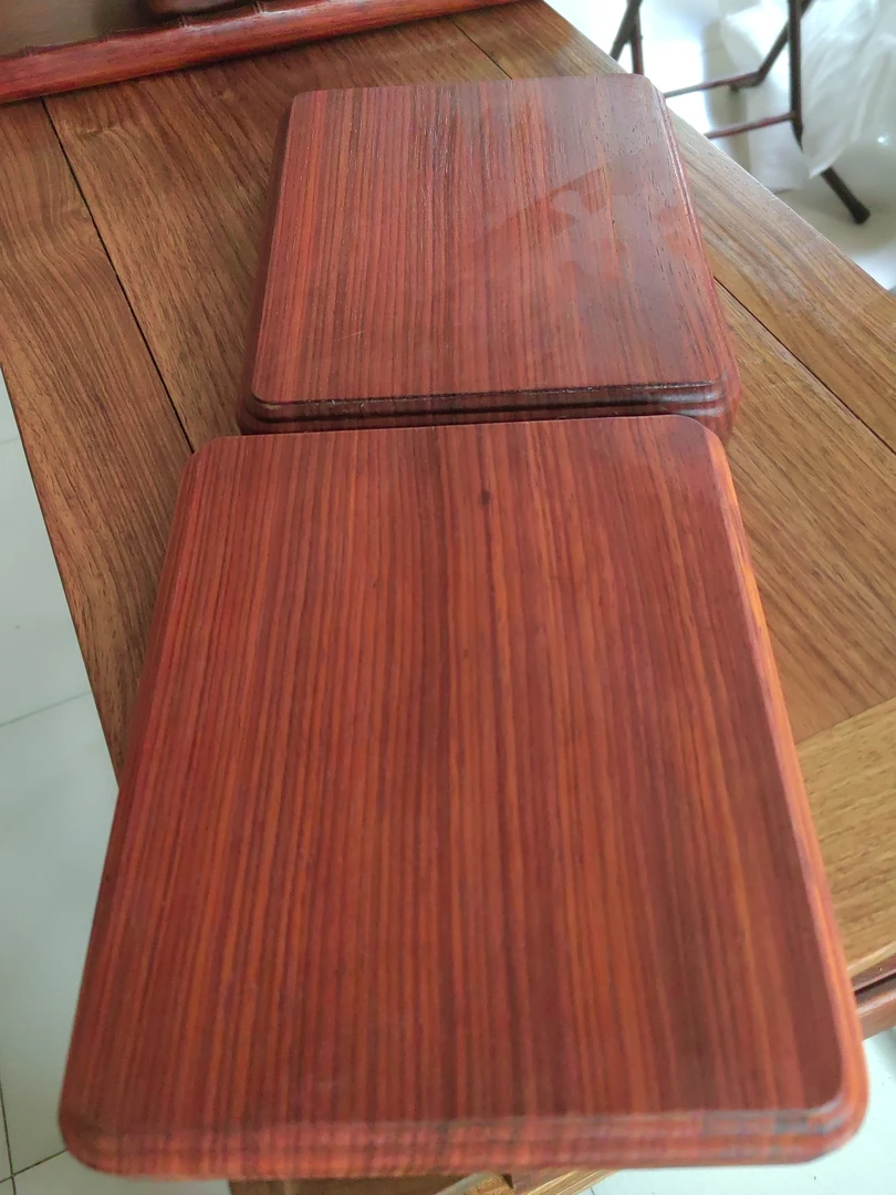 邵氏紫檀红花梨木料