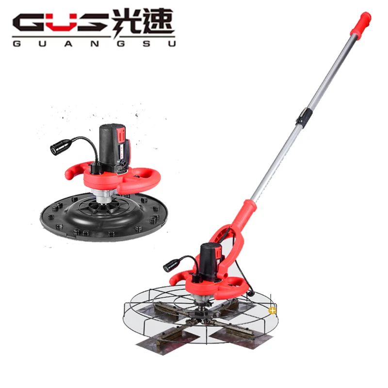 电动长杆水泥砂浆抹平机一机机墙面多功能收光全自动混凝土抹光机