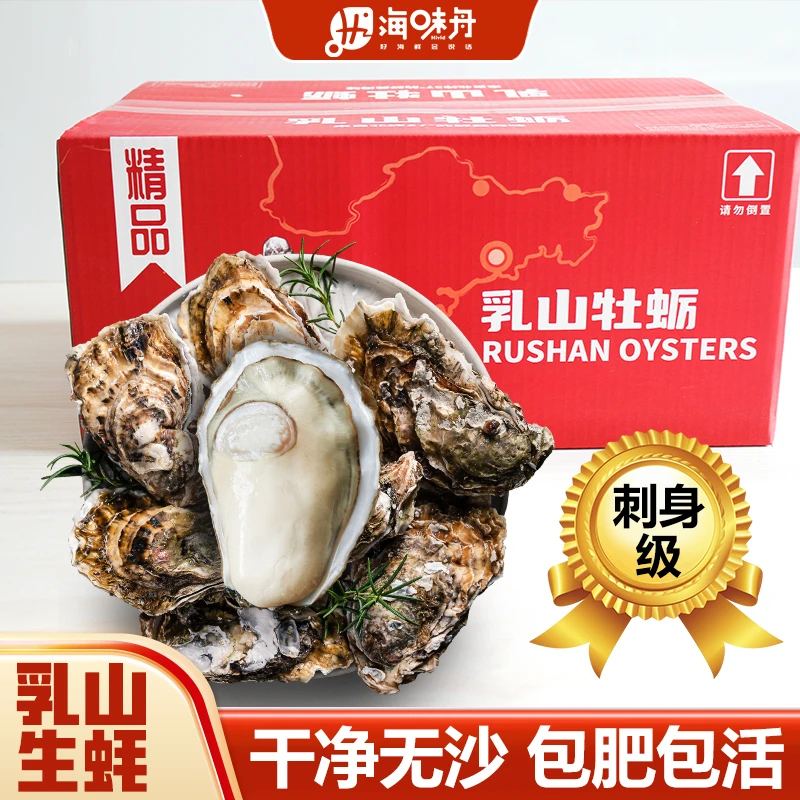 【李大姐推荐】10斤畅吃装 乳山生蚝牡蛎 源产地现捞直发 鲜活到家