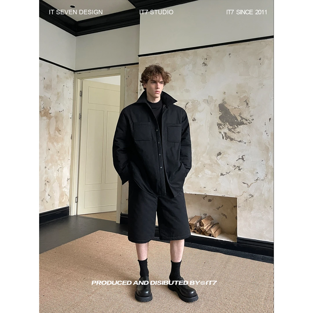 it7【黄昏低语】穿搭look新品 气质拉满的棉衣套装