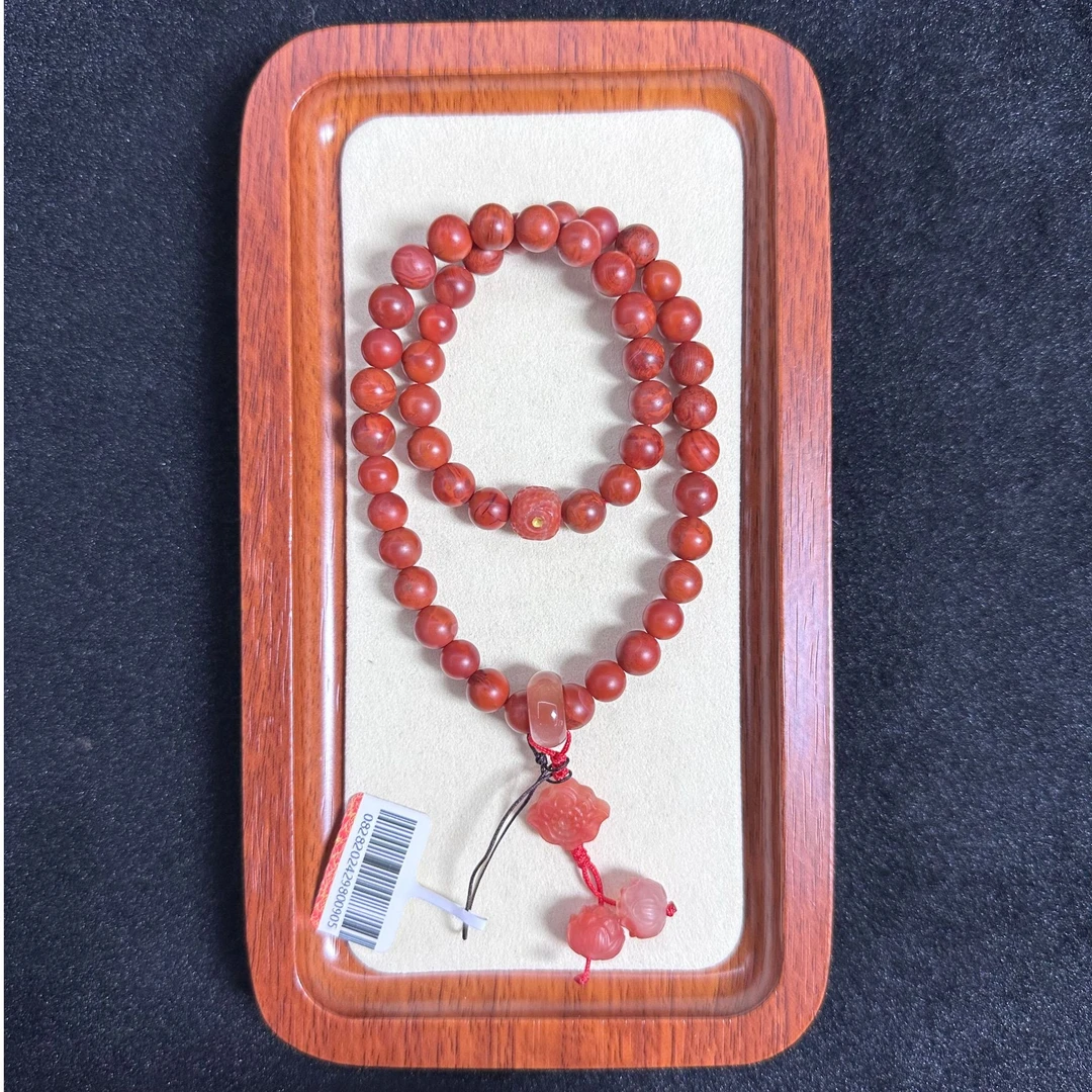 南红手串手链精美时尚女款哑光