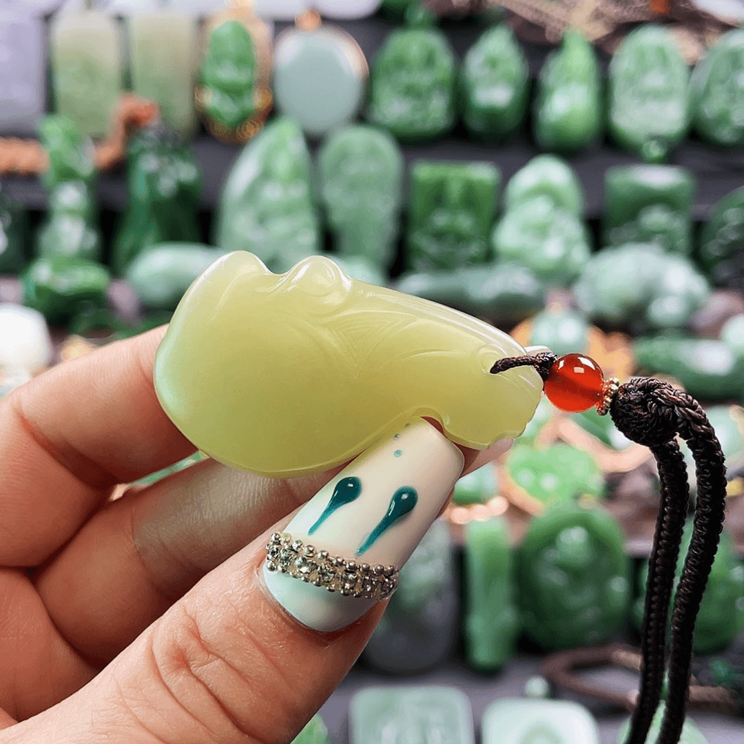 和田玉挂件未镶嵌