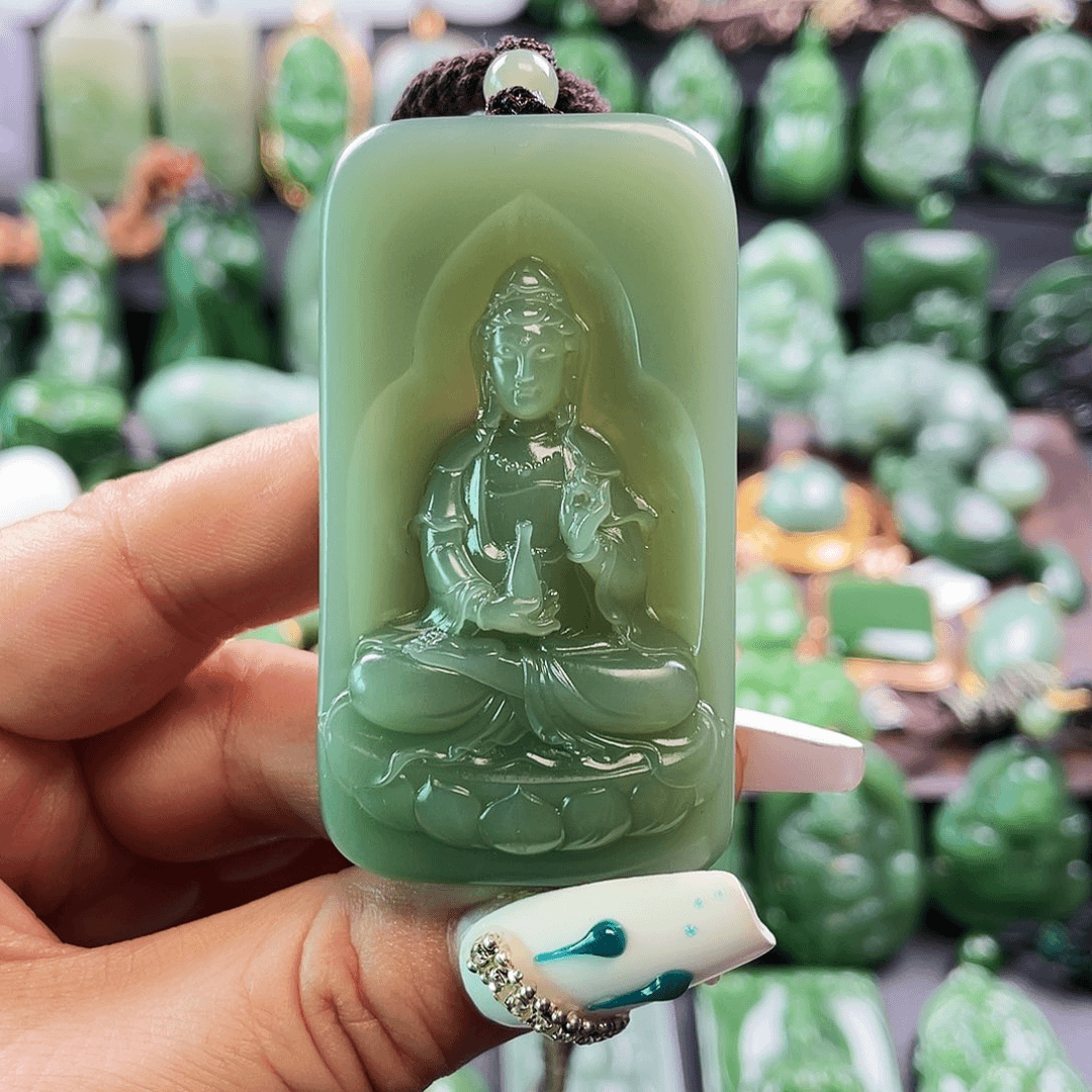 和田玉挂件未镶嵌头****9