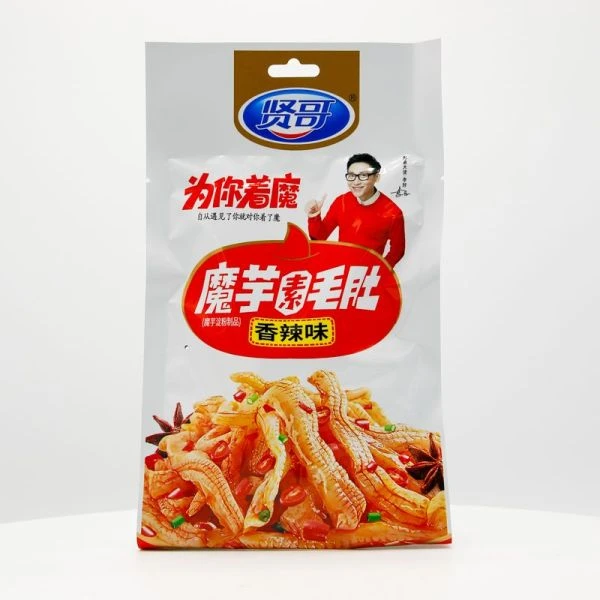 贤哥 香辣味魔芋素毛肚 58g/袋解馋零食
