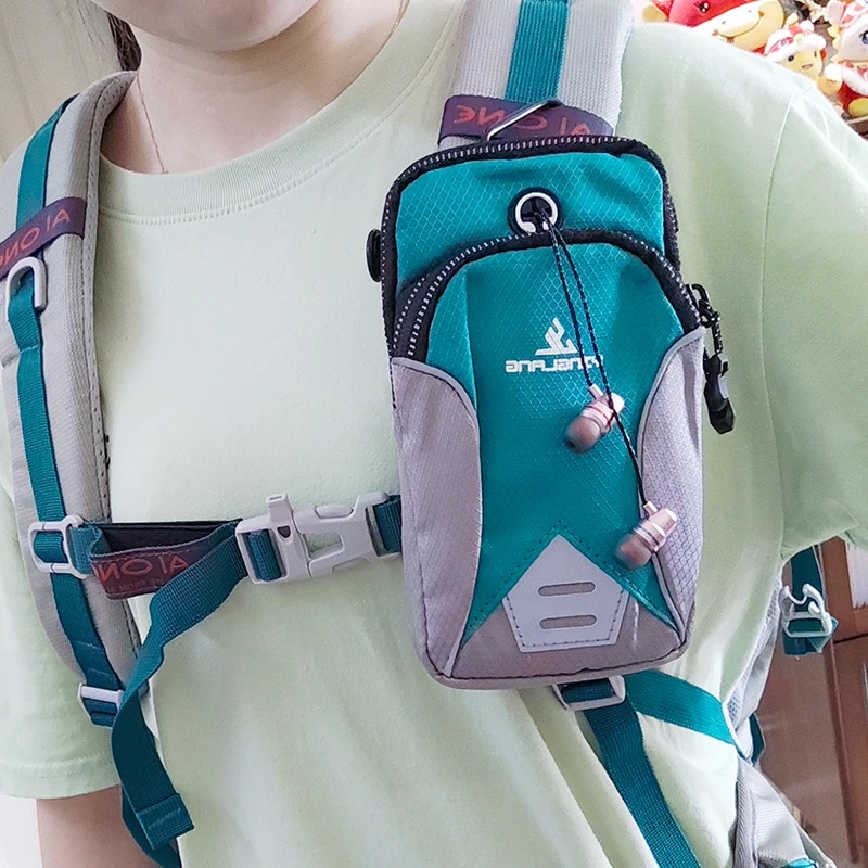 肩包登山包肩带挂包单肩跑步手机包多功能轻便斜跨收纳肩带手臂包