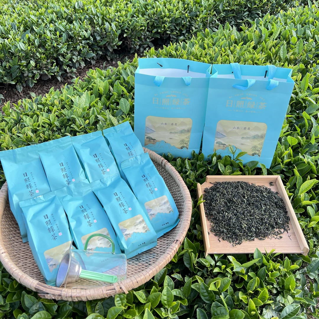【5月中旬麦黄茶】日照绿茶新茶露天茶手工茶板栗香