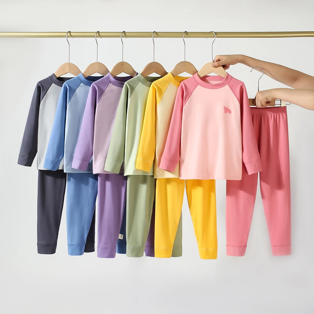 【主播推荐】【顾奈】秋冬7A抗菌暖绒亲子保暖内衣套装秋衣秋裤儿童