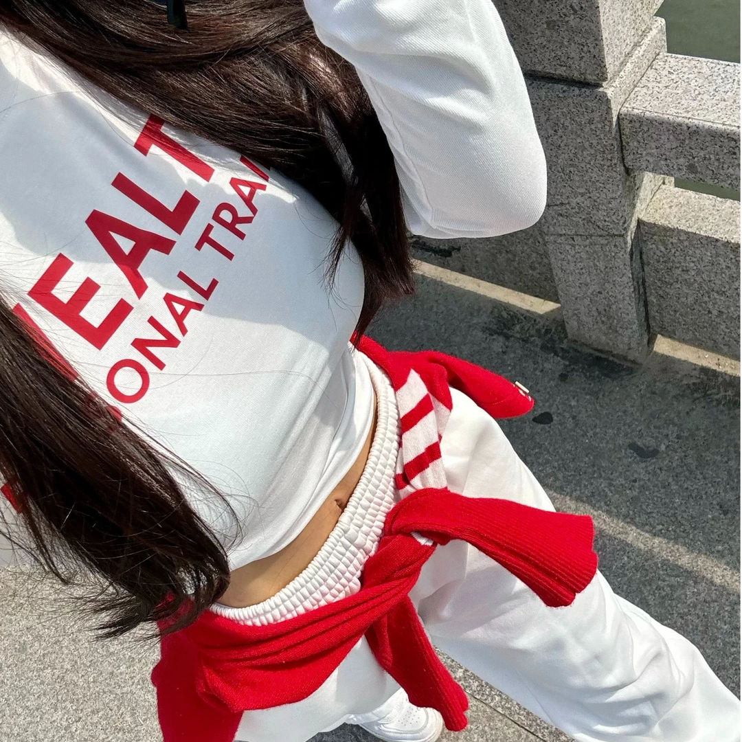 JOKA VIBE 原创肯豆2.0进阶版弹力好身材纯棉面料运动长袖辣妹款