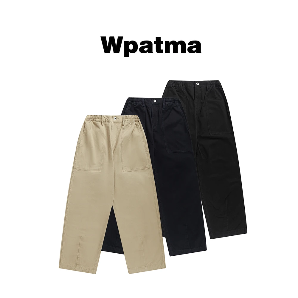 Wpatma秋冬新款3色工装裤简约百搭