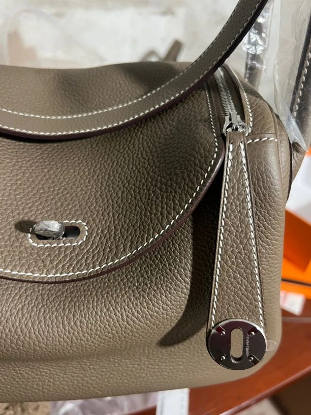 星星那里 新款新色LD手工单肩手提包蜡线缝制个性十足大号牛皮