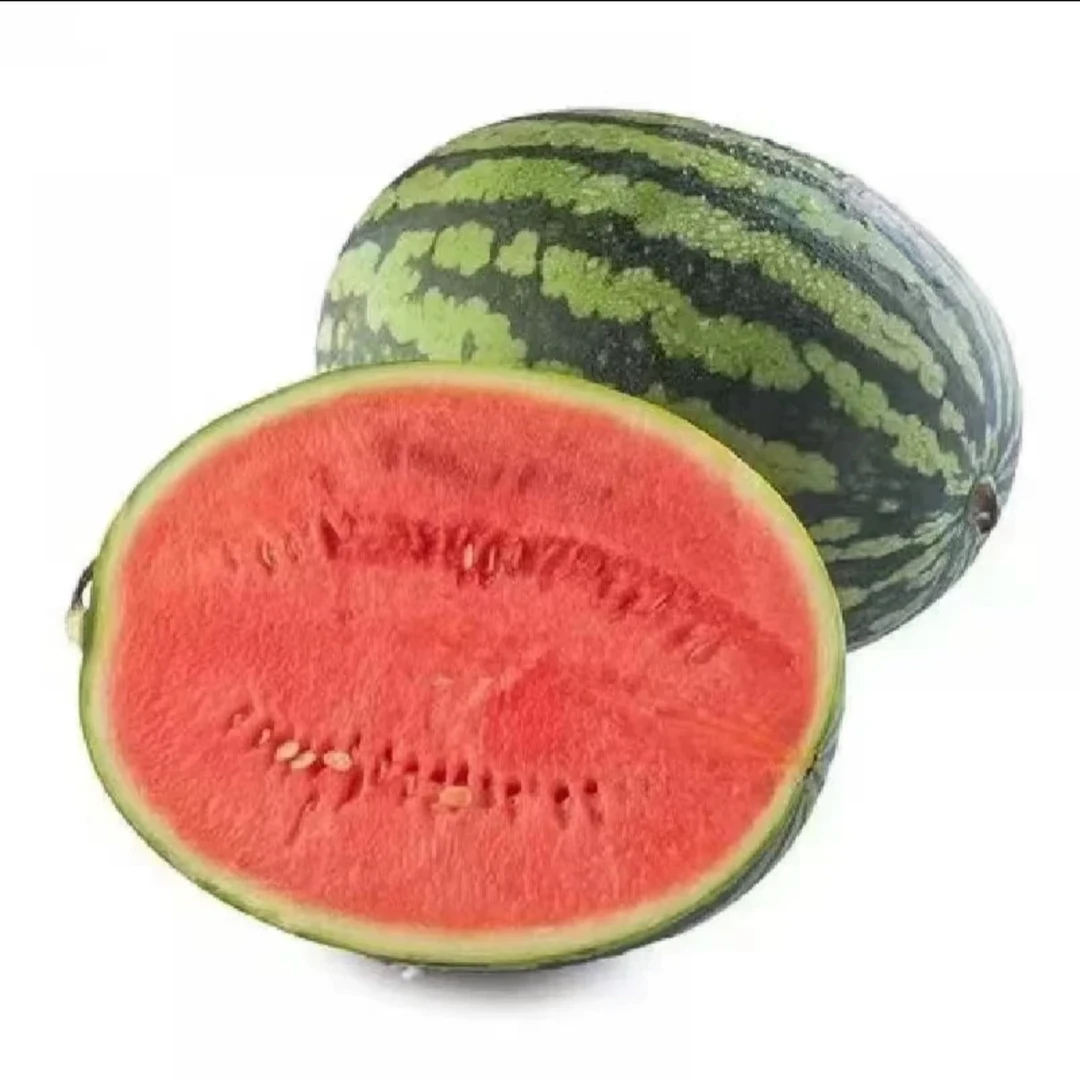 【热卖爆品】江苏甘美4K无籽薄皮爆汁西瓜5-7斤红肉当季水果脆甜大果站神西瓜