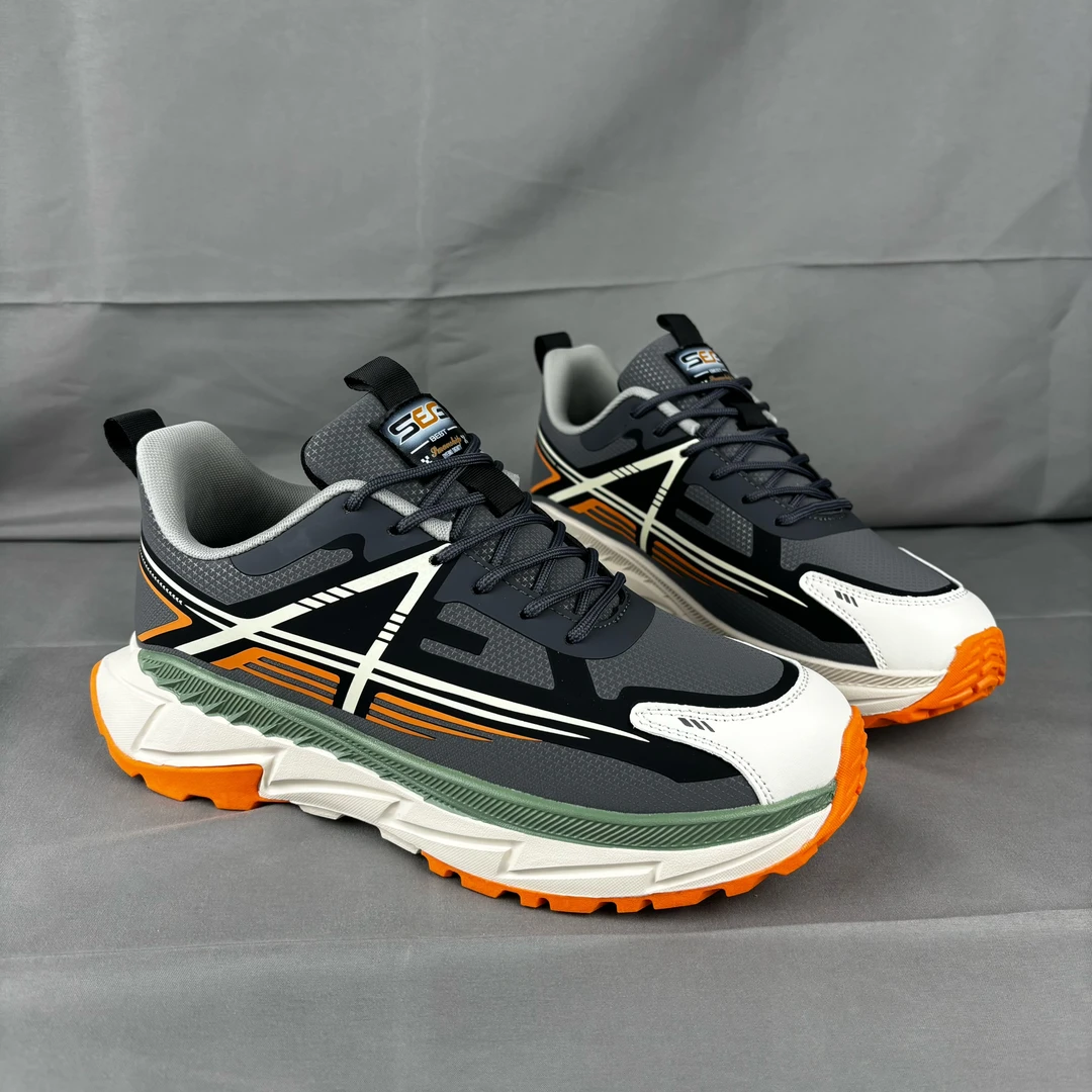 秋季新款男士运动休闲鞋户外休闲软底防水男鞋学生运动休闲跑步鞋