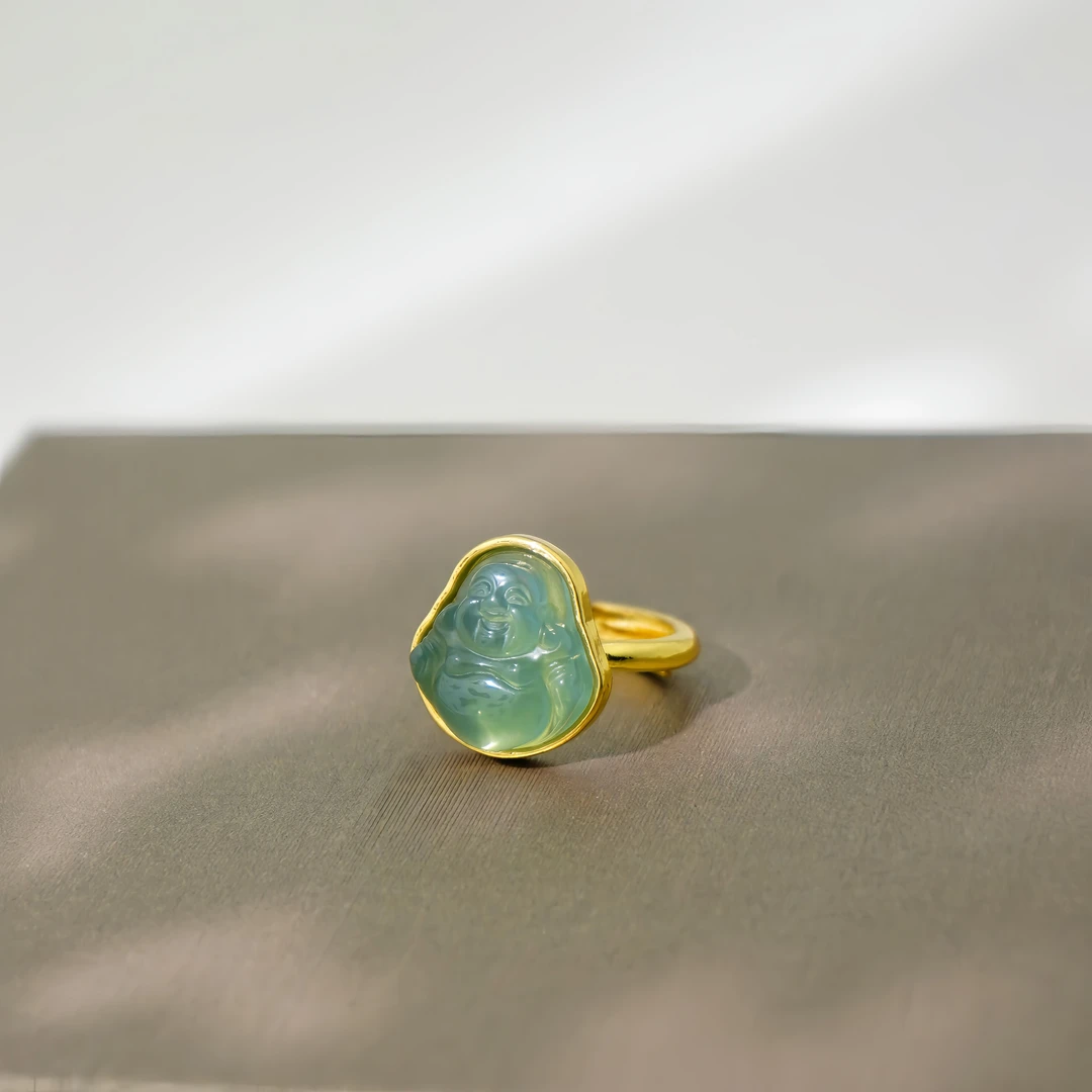 新款佛公轻奢设计戒指ZD0296