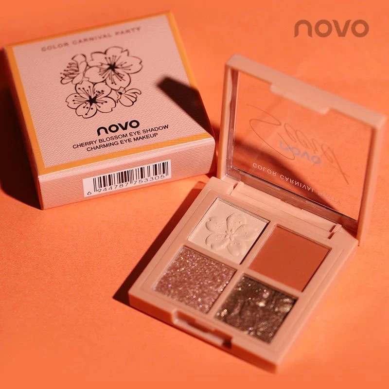 novo樱之物语四色眼影1970