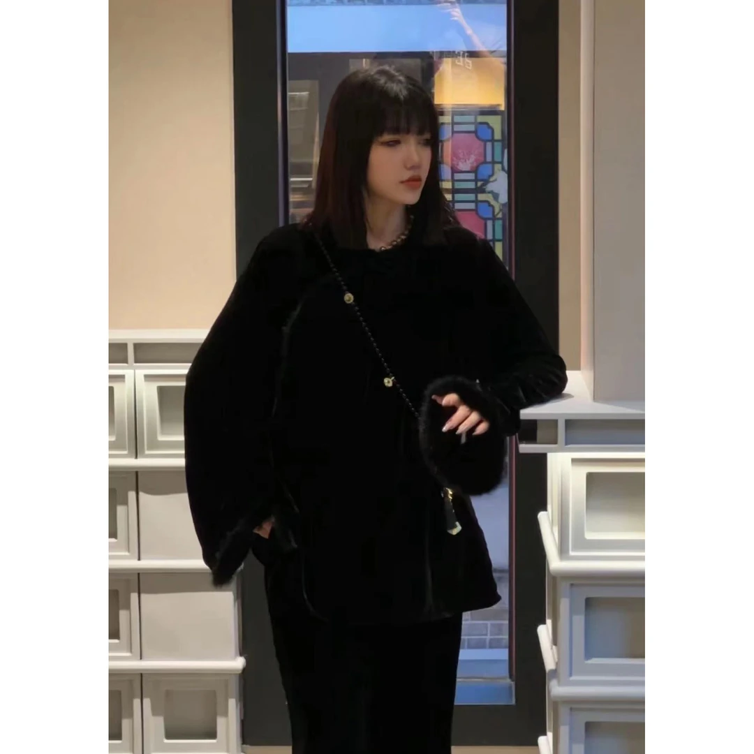 【小号静谧上衣】新中式时尚休闲显瘦长袖上衣
