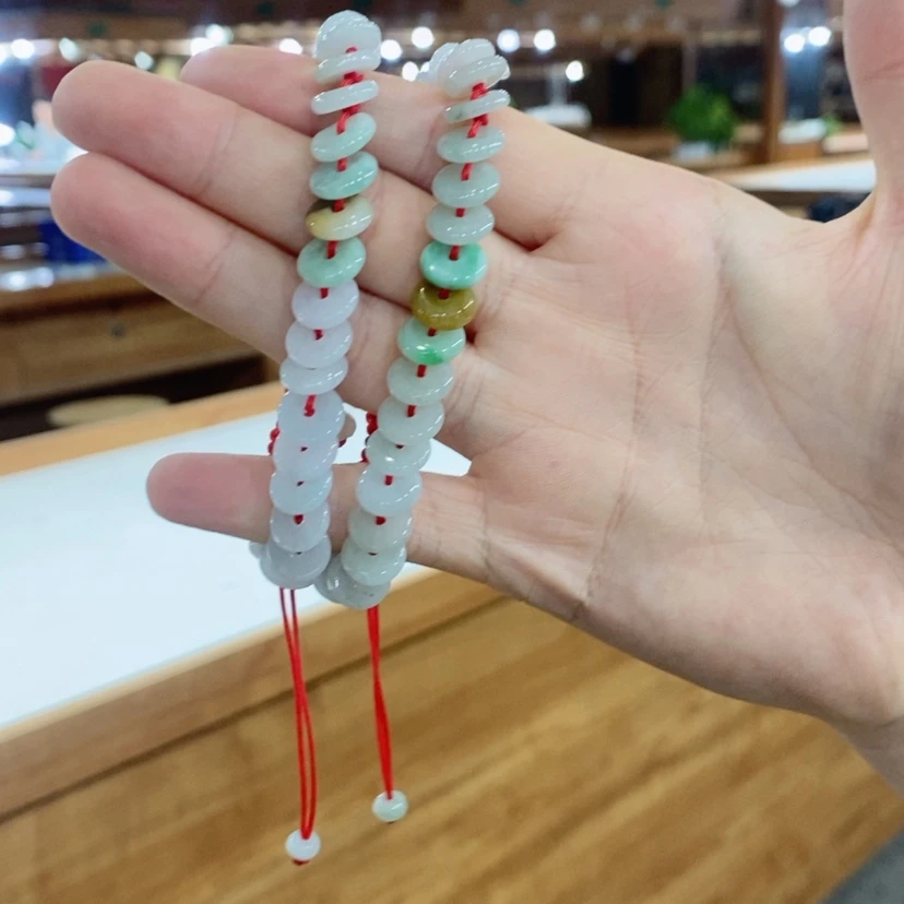 【闪购商品】翡翠手链未镶嵌多样性发1