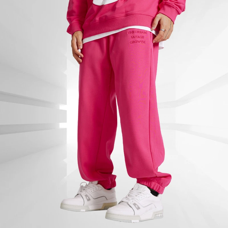 【断码清福利】美式街头潮牌ins刺绣字母休闲裤男DD3415D504