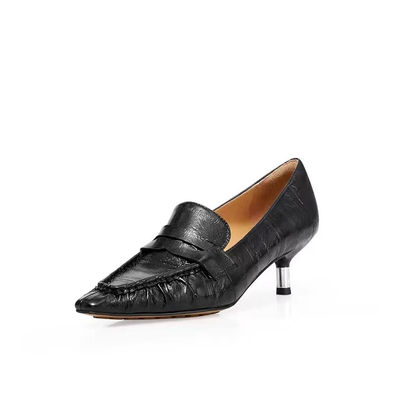 GIRDEAR/哥弟真的好哥弟真的好单鞋高跟细跟鞋尖头浅口气质时尚