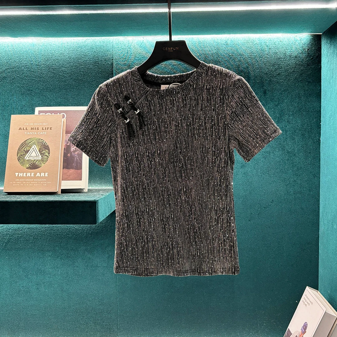 CENFUN【CENFUN】RW蕾丝碎花气质时尚夏季上衣A02018