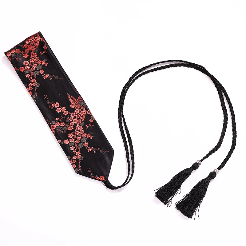 芙帛古典舞蹈服中国风刺绣绣花腰带飘逸身韵纱衣腰封腰带等配饰