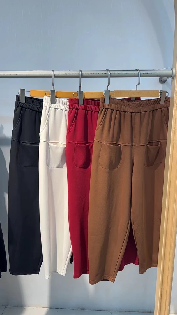 2024初秋休闲时尚镰刀裤