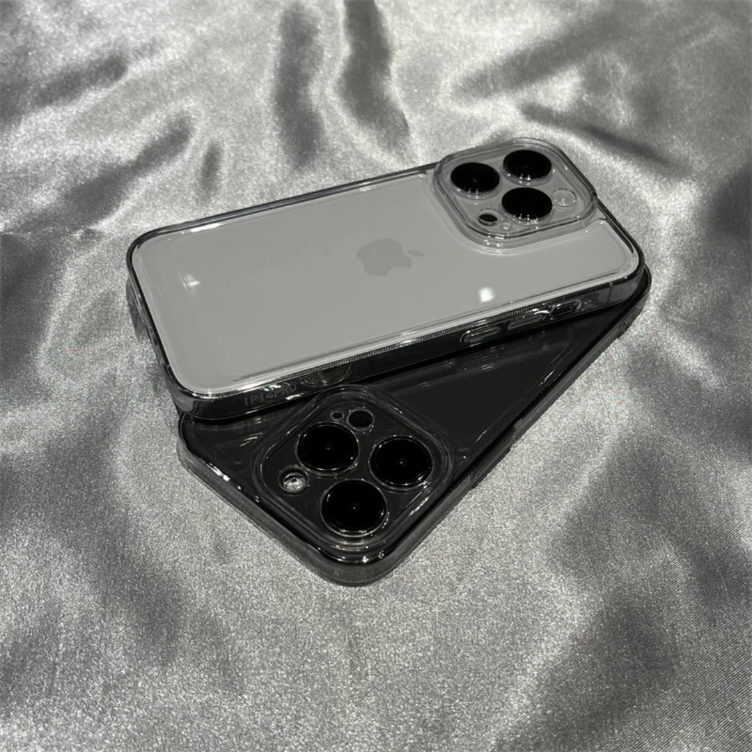 纯色太空壳苹果15手机壳14iPhone13pro/8SE软7plus/xsmax/12/6s潮