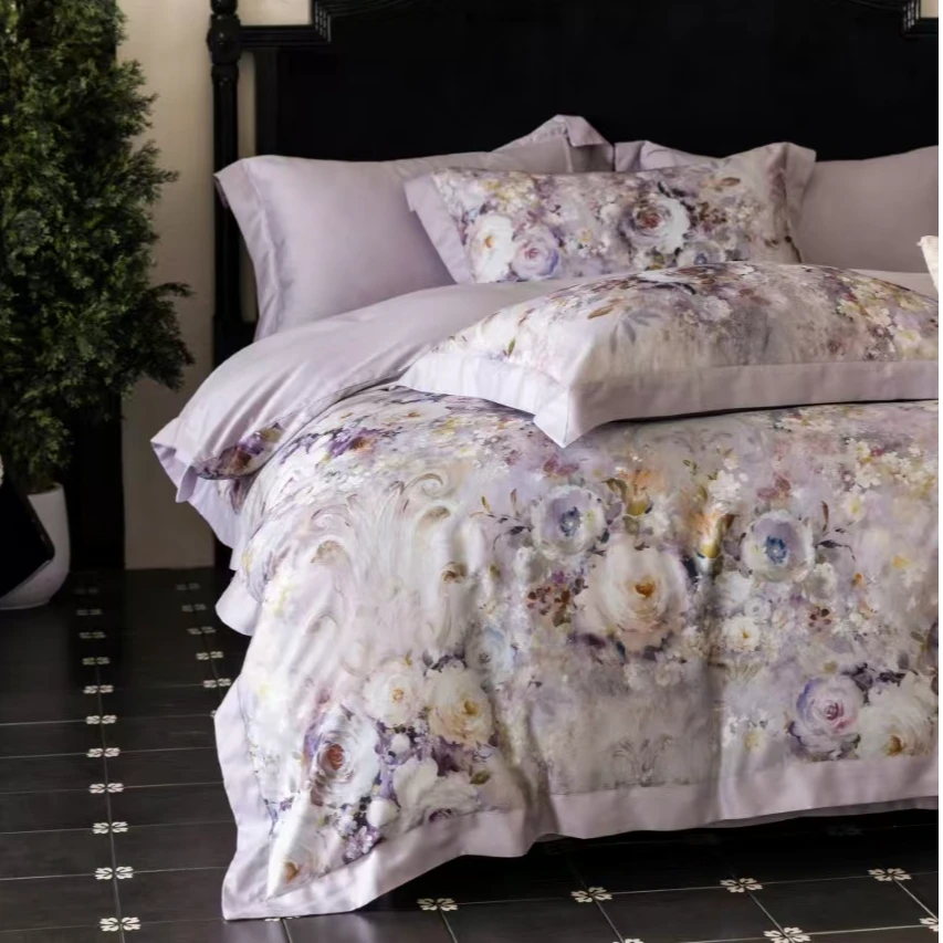 POCKET PIG/布袋猪【娜塔莎】DK设计 加厚天丝棉磨毛四件套套件