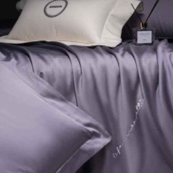 POCKET PIG/布袋猪 如意定制面料高支高密纯棉全棉轻奢绣花四件套