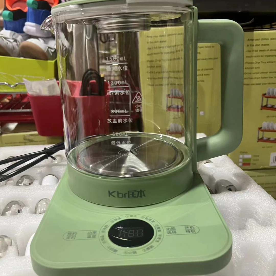 养生壶多功能保温迷你家用水壶玻璃煮茶器办公室花茶配件礼盒套装