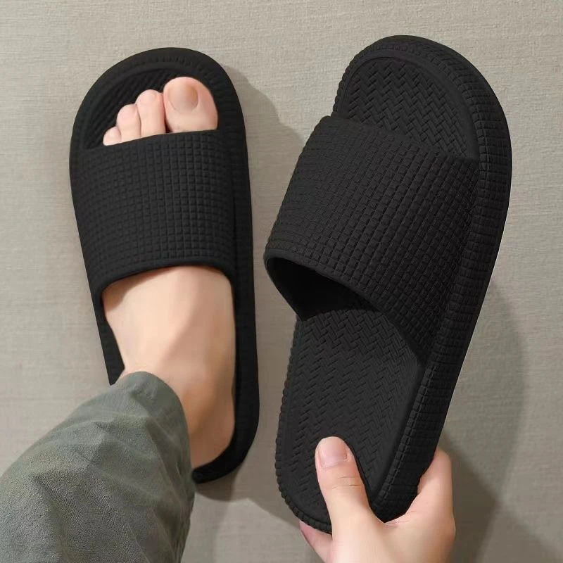 厚底拖鞋男款夏天外穿踩屎感家用室内家居洗澡防滑情侣凉拖女