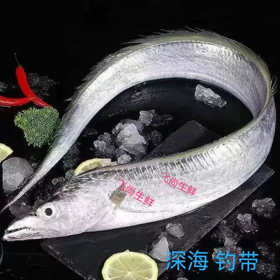 【整条钓带】新鲜速冻带鱼 5斤