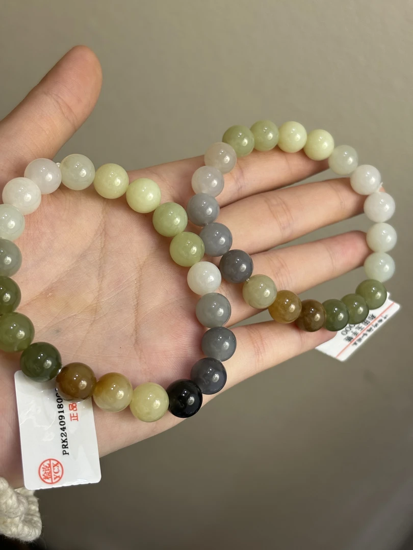 0080和田玉多宝手串 多样性发其一 规格约9.6mm