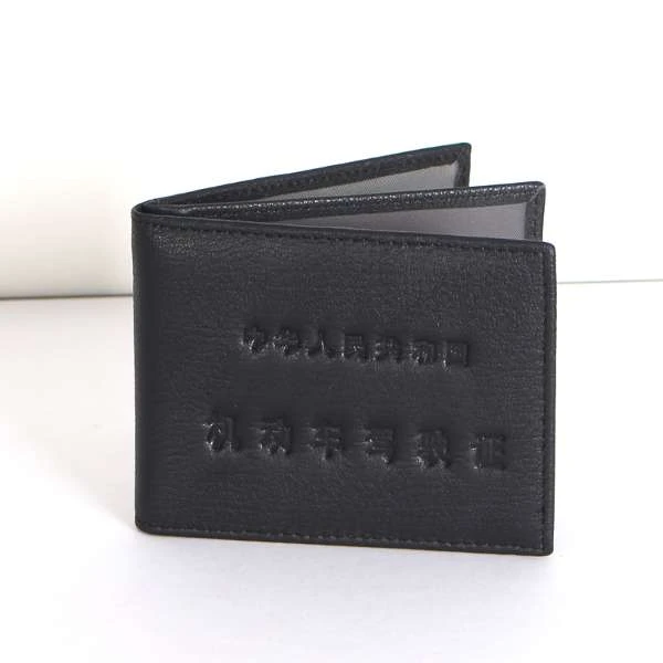 【A235-驾驶证】新品男士黑色简约个性短款时尚卡包040