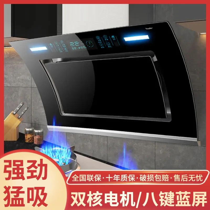 Royalstar/荣事达家用厨房侧吸式双电机大吸力小型壁挂式抽油烟机
